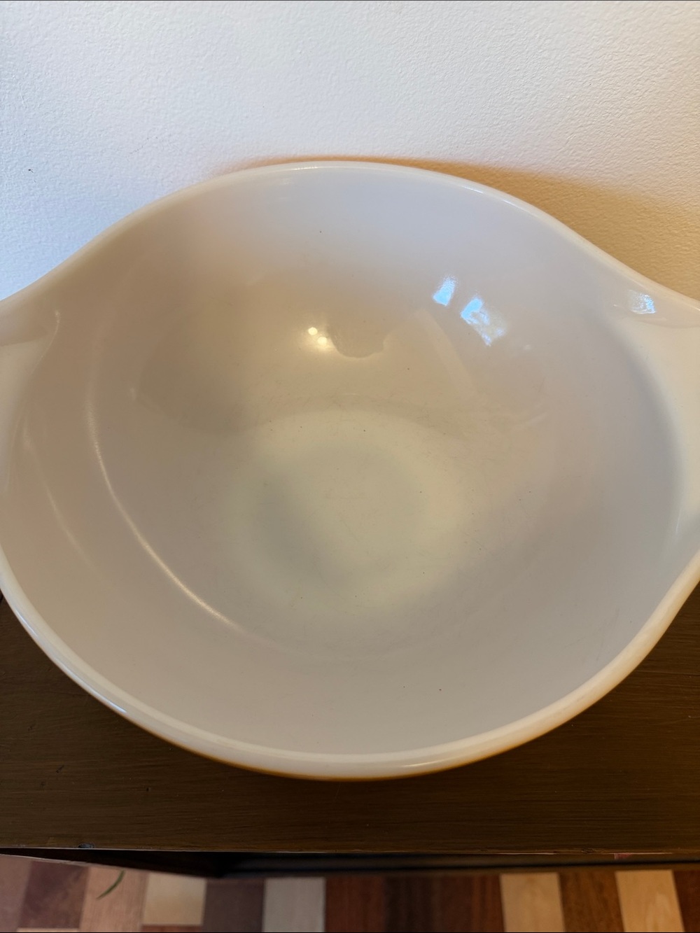 Pyrex Vintage Butterfly Gold Cinderella Floral Mixing Bowl - Picture 2 of 7